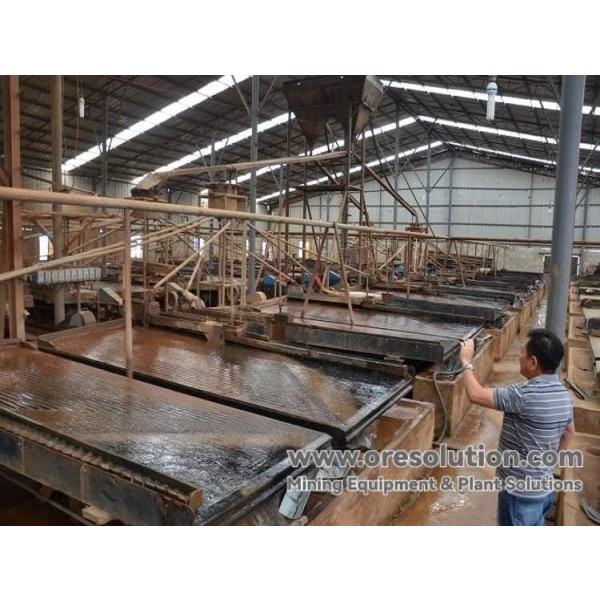 Wolfram-Erz-Produktionslinie und Prozesslösung