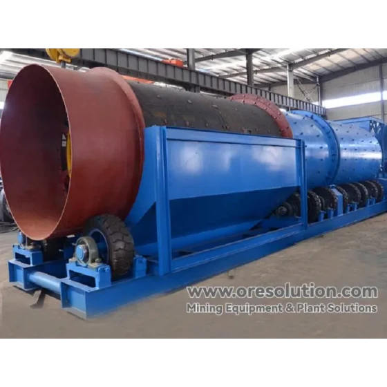 Gemstone Alluvial Ore Beneficiation Production Line and Process Flow