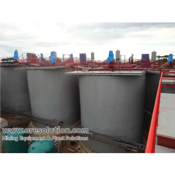 Gold Mine CIP Production Line and Process Flow Solution