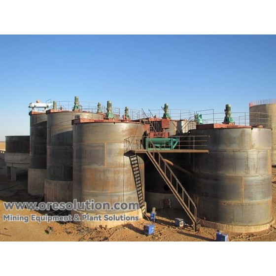 Rare and precious metal ore production line and process solution