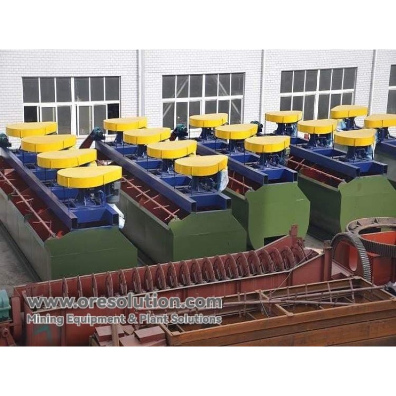 Air-Inflated Flotation Machine for Gold & Copper | KYF/XCF Flotation ...