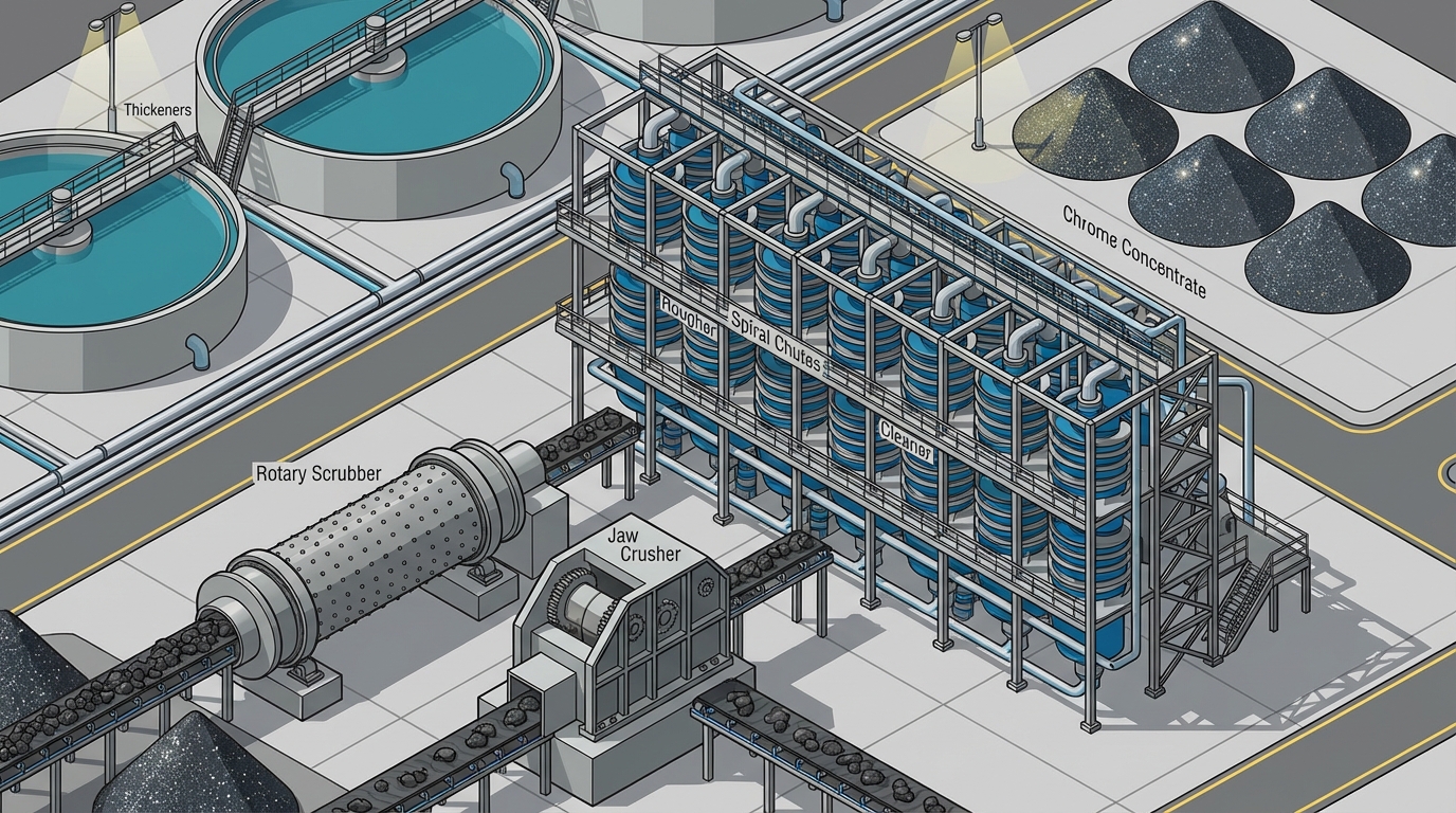 Chrome Wash Plant Guide: The Ultimate Chromite Beneficiation Process