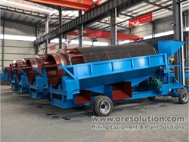 Mobile Trommel Screen