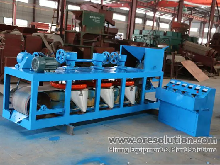 Three Disk Magnetic Separator